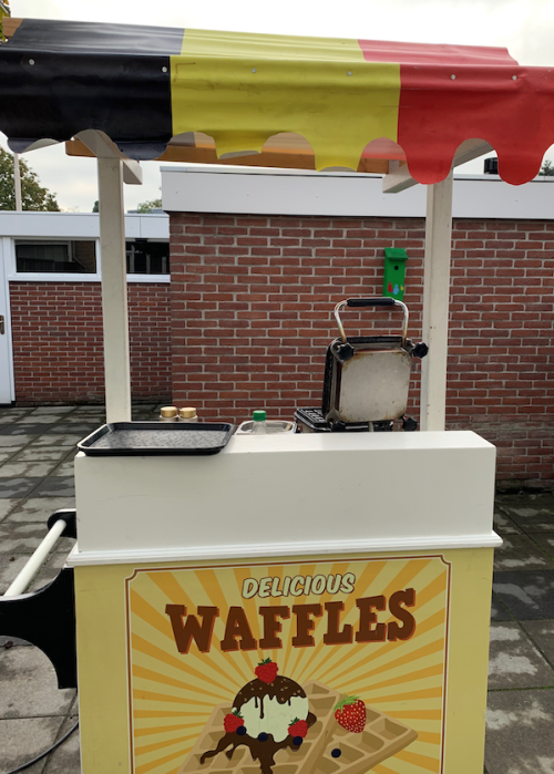 Wafelkraam huren in regio Breda